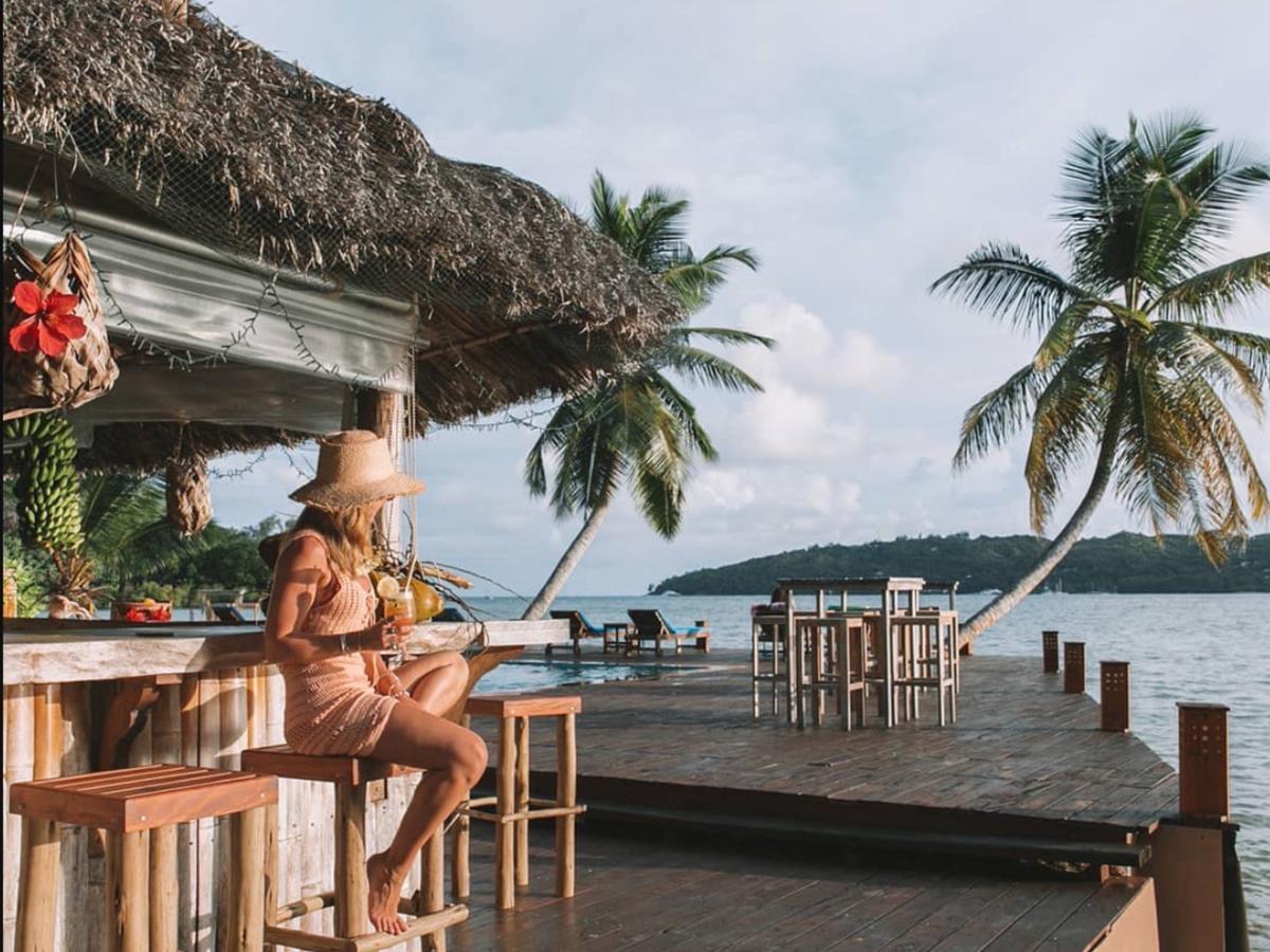 Le Vasseur La Buse Eco Resort Anse la blague Exteriör bild